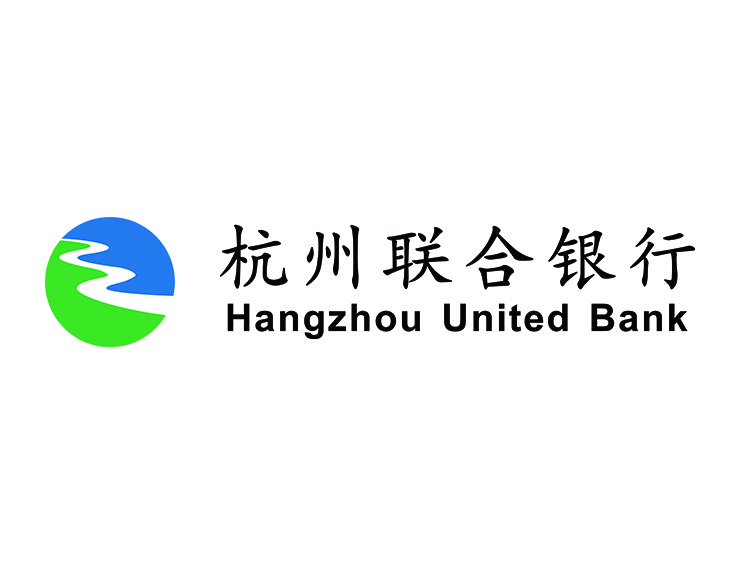 杭州联合银行标志矢量图
