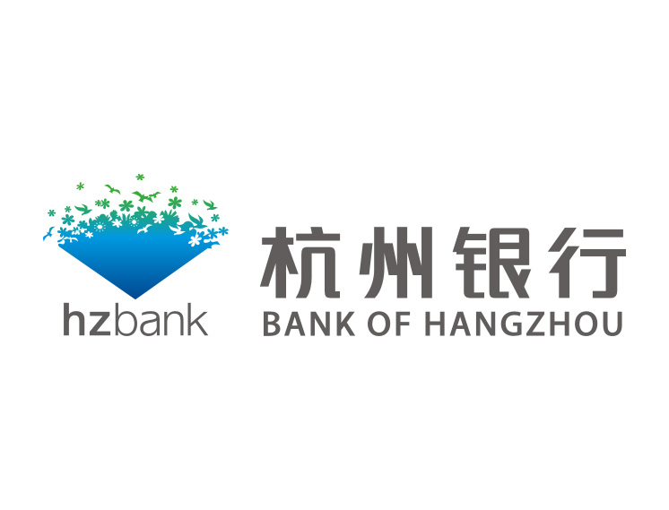 杭州银行标志矢量图