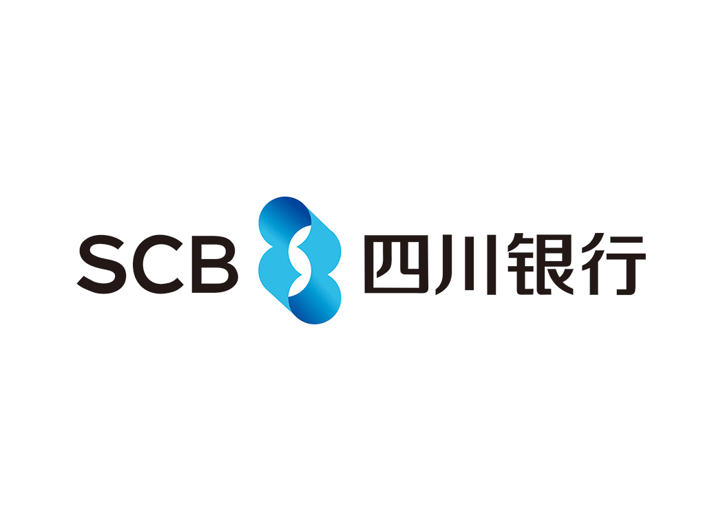 四川银行logo标志矢量图