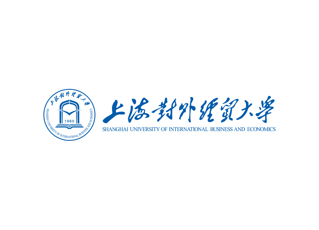 上海对外经贸大学校徽标志矢量图
