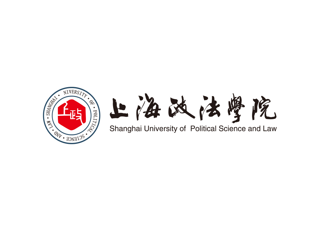 上海政法学院校徽标志矢量图