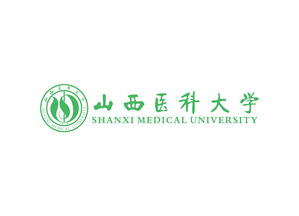 山西医科大学校徽标志矢量图