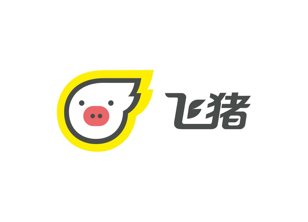 飞猪旅行logo标志矢量图