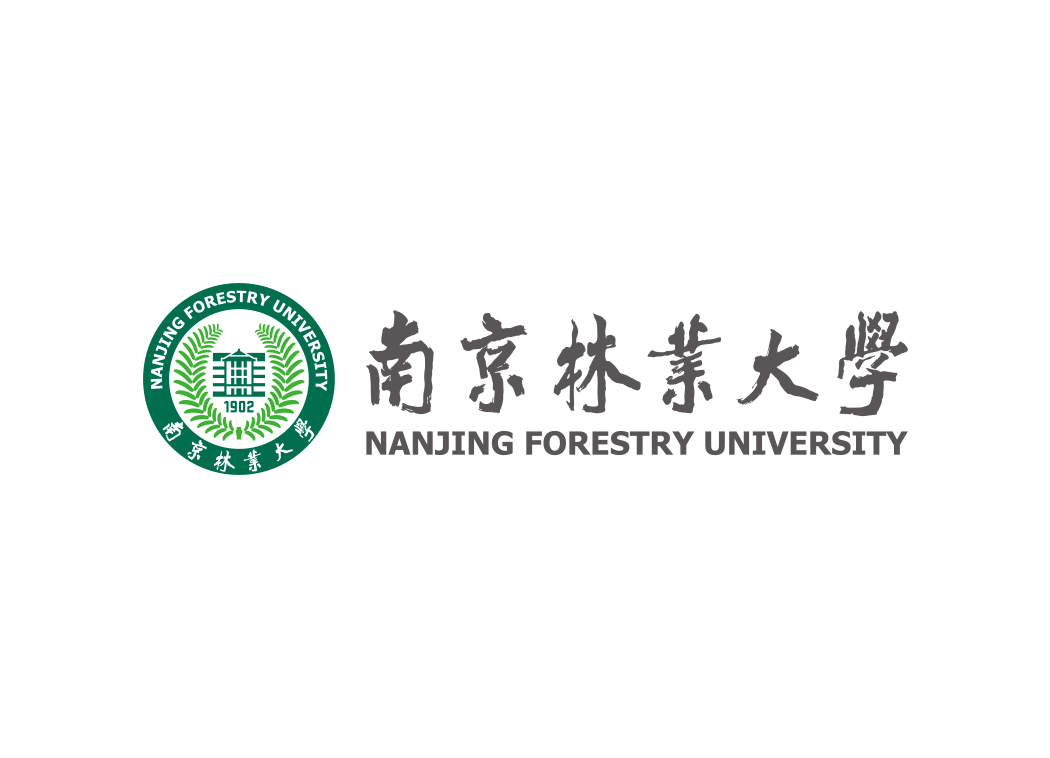南京林业大学校徽标志矢量图